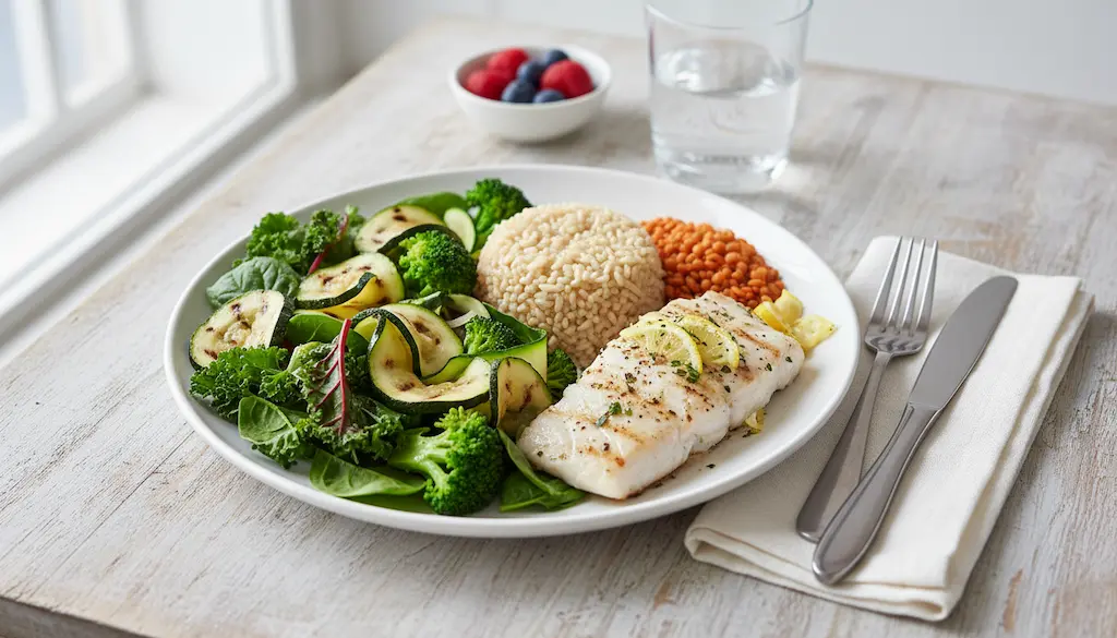 prato equilibrado para diabetes tipo 2 50 25 25